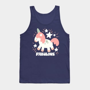 Cute Unicorn Tank Top